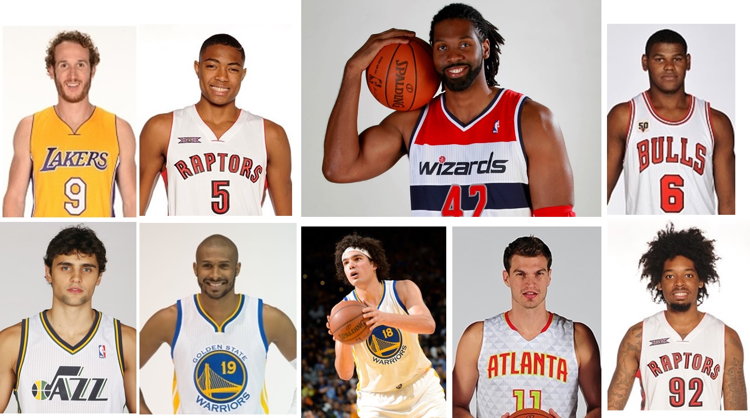 História Basq Masc: Os 9 brasileiros da temporada 2015-16 da NBA